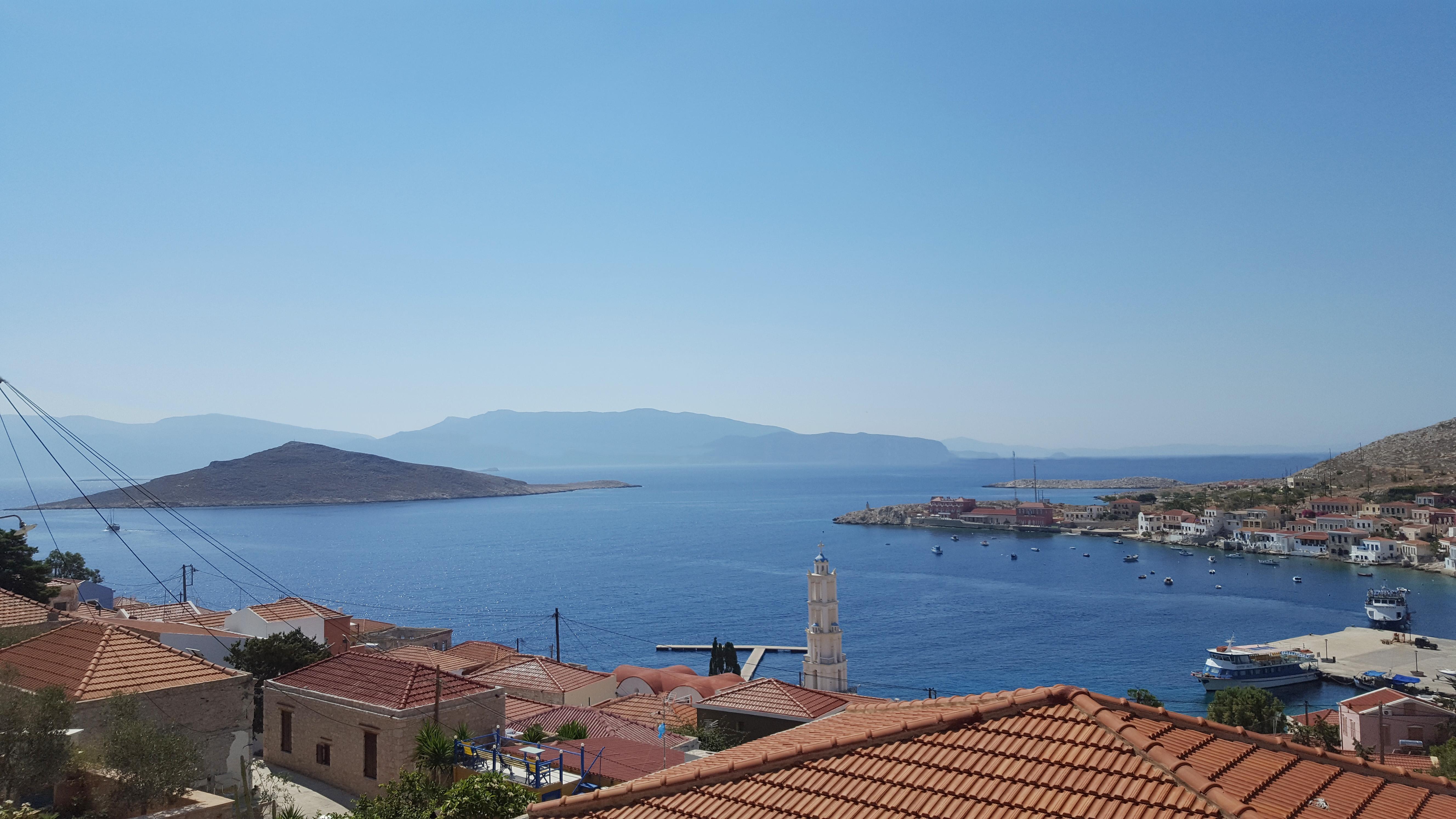 Atlantis Houses Chalki Town Extérieur photo